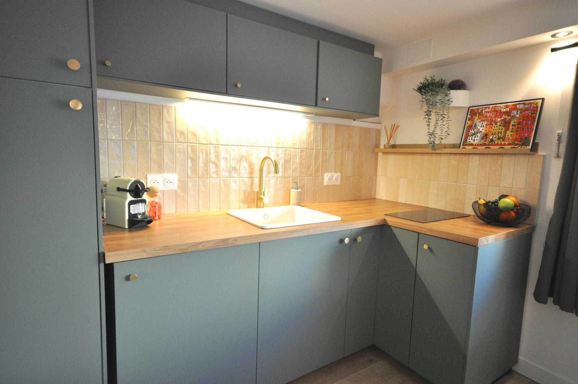 Monaco # Menton - 4 Persons - Hypercenter - Private Parking - Full Renovated - Clim - Fast Wifi - Beach And Sun Buitenkant foto